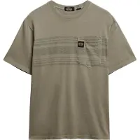 Superdry Contrast Stripe Kurzarm-t-shirt