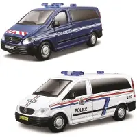 Bburago Mercedes-Benz Vito 1:50 blau - Polizei