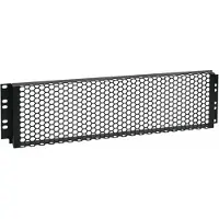 Adam hall 19"-Lochblechabdeckung grobe Lochung 3 HE