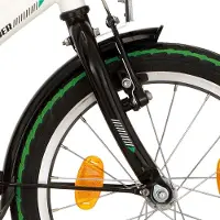 Alpina sport Alpina Yabber Fahrradgabel starr 18 Zoll Laufrad 1 Zoll Gabelschaft V-Brake Schwarz