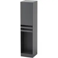 LUCANDE LED Wegeleuchte Oxido , schwarz, Edelstahl, Modern, LED Außenleuchte