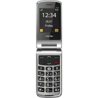 Beafon SL605, Klappgehäuse, Single SIM, 6,1 cm (2.4"), 1,3 MP, 1050 mAh, Schwarz