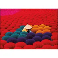 Educa Puzzle Incense Village Vietnam 1000 Teile bunt