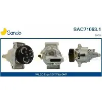 SANDO SAC71063.1 DKV Klimaanlage Klimakompressor für DACIA DUSTER SANDERO II Duster II LOGAN MCV II