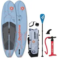Duotone FLOW AIR SLS 9'8 iSUP SUP Board Allround leicht Set 6,6Kg