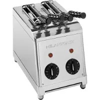 Milan Toast Sandwichtoaster mit Zangen Edelstahl