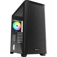 Sharkoon M30 RGB ATX E-ATX, Full Tower, PC, Schwarz, ATX, EATX, Gaming, Blau, Grün, Rot