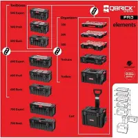 Qbrick Box-Set QS ONE PRO 500 Profi + QS ONE CART 18090