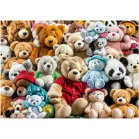 Educa Teddybär-puzzle 500 Stücke Mehrfarbig Mehrfarbig One Size