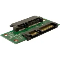 DeLOCK Adapter SATA 22pin, Grün, 33,5 mm, 65,8 mm