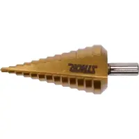 Sthor Stufenbohrer HSS TiN-beschichtet 4-39 mm selbstzentrierend gratfrei 22613