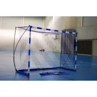 Powershot 3mx2m Quickfire beschwertes Handballtor - einfaches Aufbauen - Struktur und Netz inkl.
