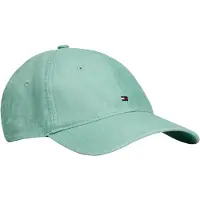 Tommy Hilfiger Essential Flag Linen Cap Charming Green