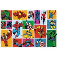Ravensburger 3000-teiliges Retro-Marvel-Puzzle. Für Erwachsene und Kinder ab 14 Jahren. Hochwertiges Puzzle. Meine Helden-Kollektion. 12001549. Nathan