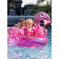 Swim Essentials - Inflatable Ride-on - Dreamscape Neon Pink Flamingo (2020SE142)