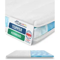 AM Qualitätsmatratzen Kühlender Hypersoft Matratzentopper Made in Germany 140x210cm