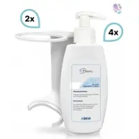 Blanc HYGIENIC SET: Mini Fix-System - 2x Mini Fix Spender + Hand- & Hautdesinfektion, medizinisch, 4x300 ml