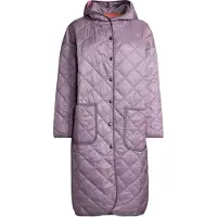 Salzhaut Steppmantel HUSNA in Purple | Gr.: XL