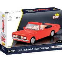 COBI Opel Rekord C 1700L Cabriolet Klemmbaustein-Set 1:35