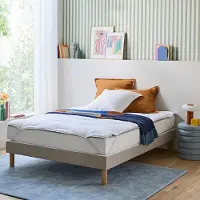 La redoute interieurs Matratzentopper Mit Milbenschutz, Recycling-material