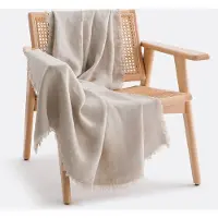 La redoute interieurs Decke Linange, Gewaschenes Leinen
