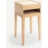 AM.PM Nachttisch, Aus Massiver Eiche Und Furnier, Nizou, Design Emmanuel Gallina