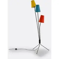 So'home Stehlampe Amaya Im Vintage-stil