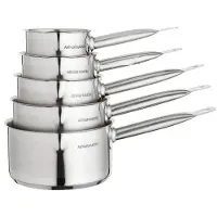 Arthur Martin 4719, Kochset, Edelstahl, Edelstahl, 12 cm, 14 cm, 16 cm