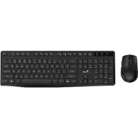 Genius Tastatur- und Maus-Set KM8206S + Copilot, Kabellos, Leise, Chocolate-Tasten, Tschechisch und Slowakisch Layout