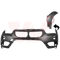 VAN WEZEL Stoßfänger 0684575 vorne für BMW