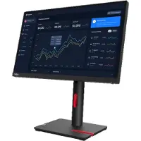 Lenovo ThinkVision T22i-30 Monitor, 54,6 cm (21.5"), 1920 x 1080 Pixel, Full HD, LED, 6 ms, Schwarz