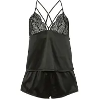 Vivance Pyjama in Schwarz - 46