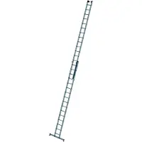 MUNK Günzburger Steigtechnik MUNK Schiebeleiter mit Traverse 2x16 Sprossen