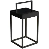 Gnosjö Konstsmide Mobile Tischleuchte Portofino Schwarz