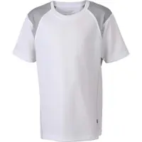 James & nicholson Kinder Lauf Shirt T-Shirt JN397K white/silver XL