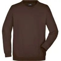 James & nicholson Unisex Schwerer Sweater Sweatshirt JN040 brown S