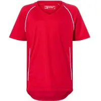 James & nicholson Kinder Team Shirt T-Shirt JN386K red/white XS (98/104)