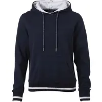 James & nicholson Damen Club Kapuzen Sweater Hoodie JN777 navy/white L