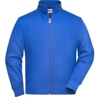 James & nicholson Unisex Sweatjacke mit Stehkragen JN836 royal 5XL