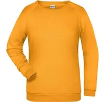 James & nicholson Damen Raglan Sweater Sweatshirt JN793 gold yellow L