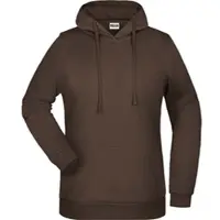 James & nicholson Damen Kapuzen Sweater Hoodie JN795 brown XXL