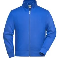 James & nicholson Unisex Sweatjacke mit Stehkragen JN836 royal 4XL