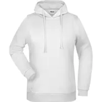James & nicholson Damen Kapuzen Sweater Hoodie JN795 white M