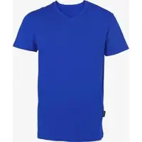 HRM Herren T-Shirt 'Luxus V-Ausschnitt' 102 royal blue 4XL