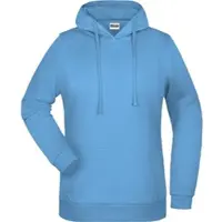 James & nicholson Damen Kapuzen Sweater Hoodie JN795 sky blue XS