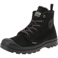 Palladium 95982-010-M Pampa Hi Zip WL - Damen Schuhe Stiefel - Black-Black, Größe:42 EU