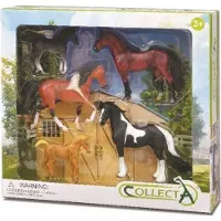 Collecta Set mit 5 Pferdelebensfiguren von