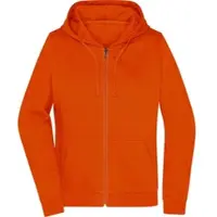 James & nicholson Damen Kapuzen Sweatjacke JN755 orange XXL
