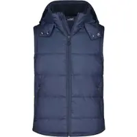 James & nicholson Herren Kapuzen Steppweste Bodywarmer JN1004 navy XXL