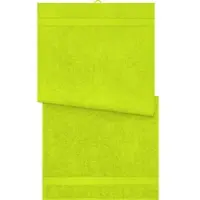 Myrtle beach Bio Badetuch MB443 acid yellow 70 x 140 cm